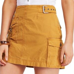 Free People Erika Utility Skirt